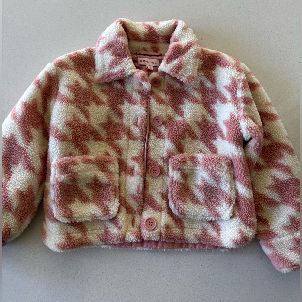 Toddler checkered color Fall/winter Jacket